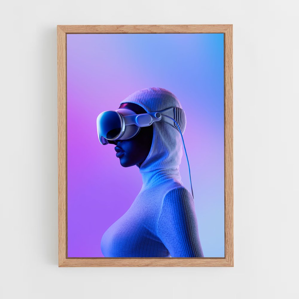 Poster Vision Virtuelle – affiche Consoles (vue 4)